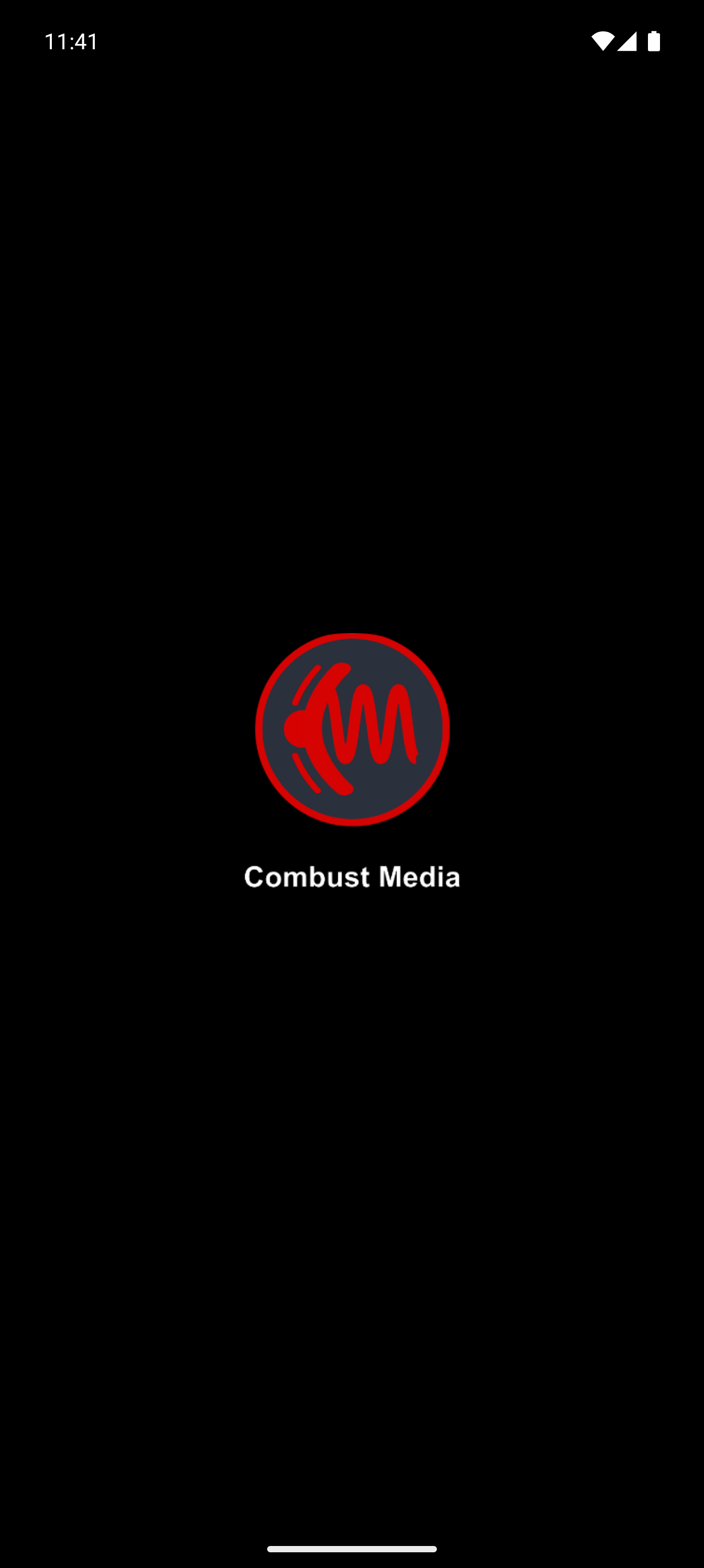 Combust Media on a phone